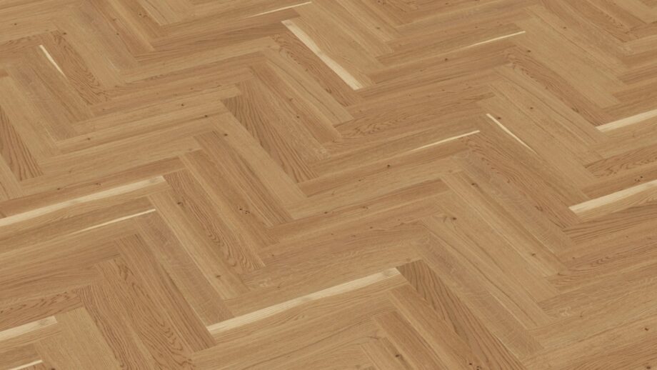 Herringbone parquet oak rustic 45 oil-waxed grading